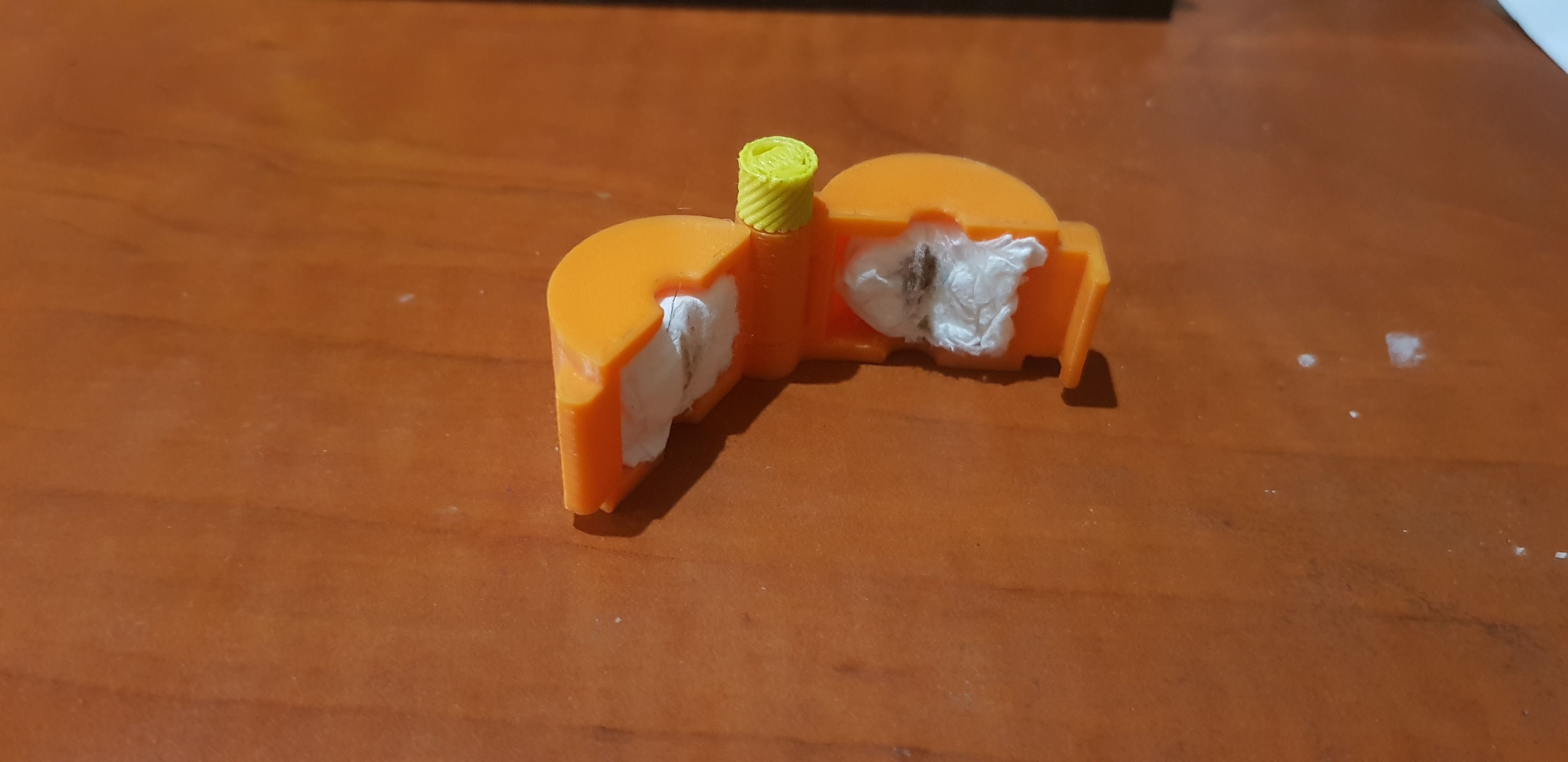 Universal filament filter 3D print model_1