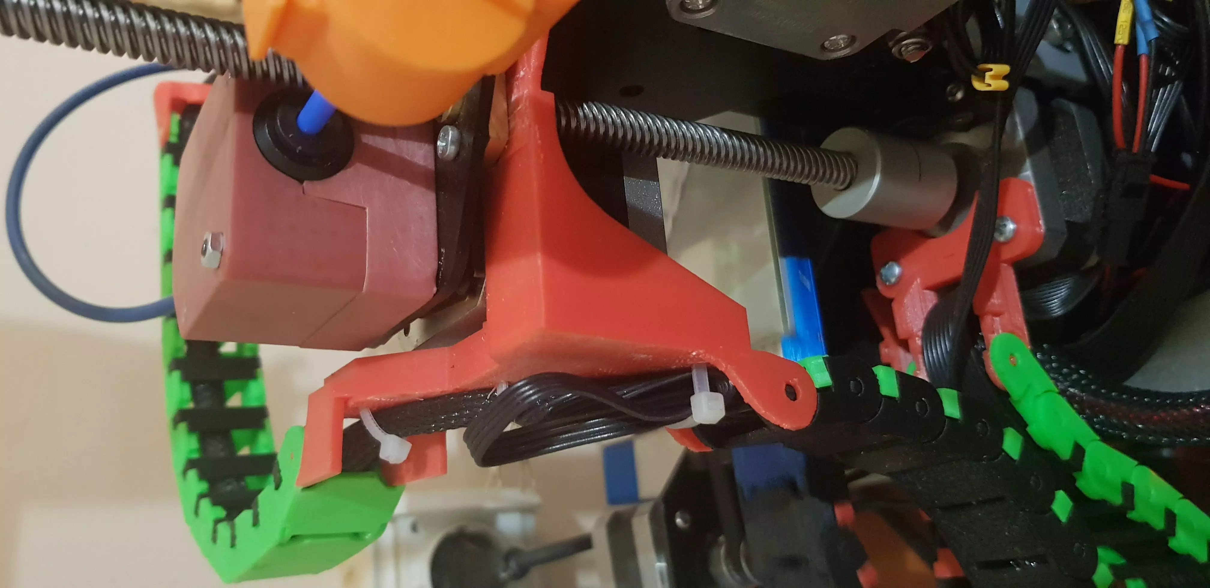 ender 3 extruder chain 3D print model_0