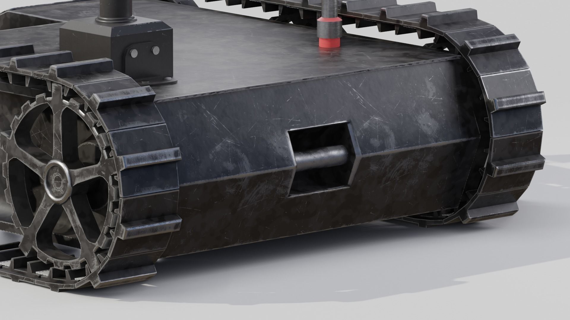 Bomb disposal EOD wheelbarrow robot 3D model_11