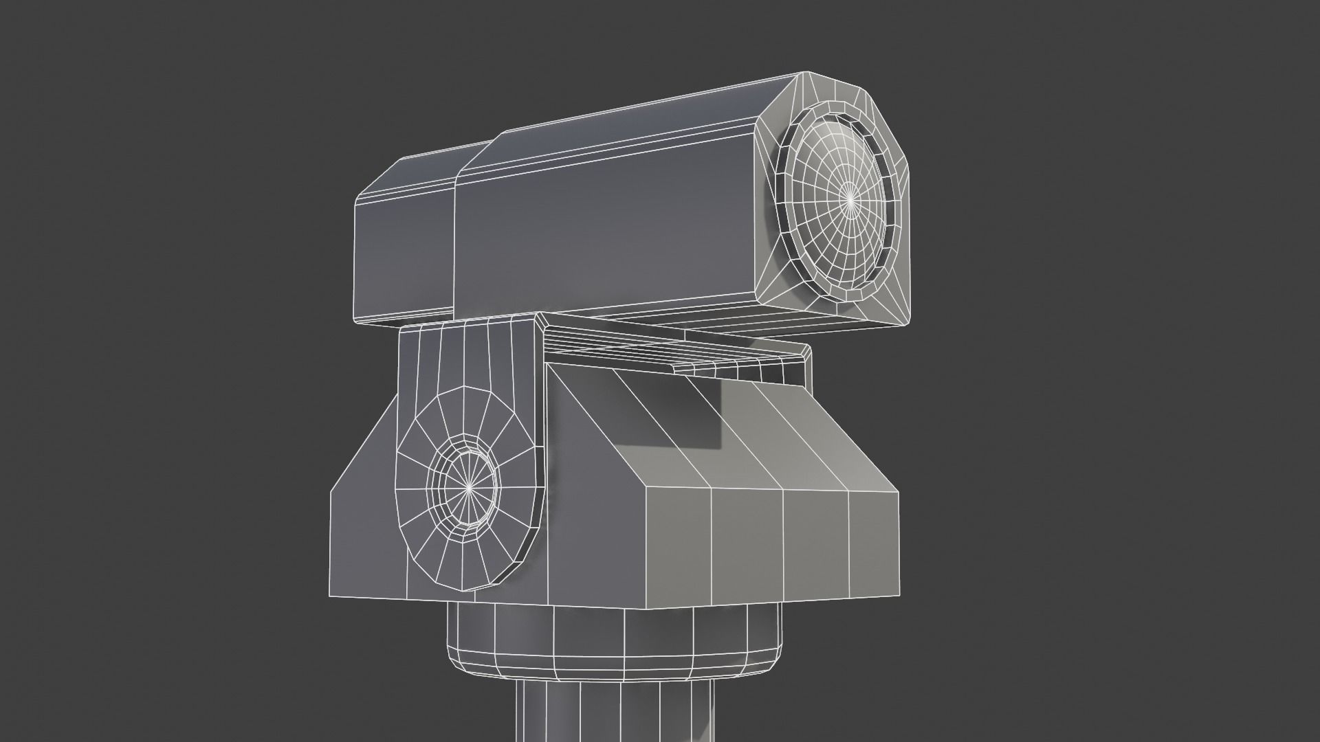 Bomb disposal EOD wheelbarrow robot 3D model_17