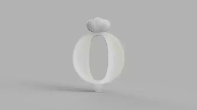 Birthday Candles Mould for Silicone Molding With Ballons 3D print model