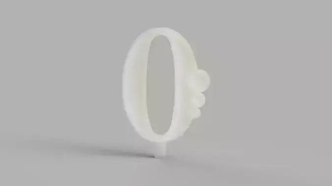 Birthday Candles Mould for Silicone Molding With Circles