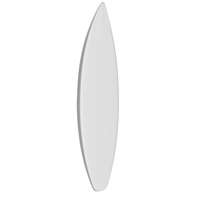 Surfboard Shortboard Performance 3D model_9