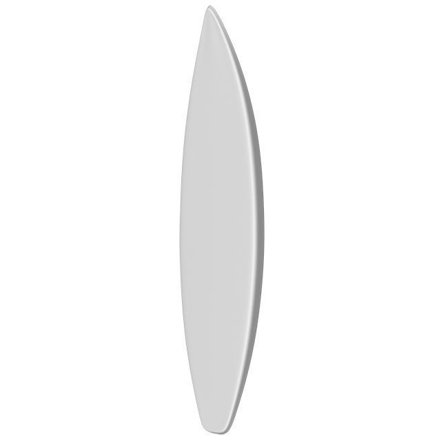 Surfboard Shortboard Performance 3D model_5