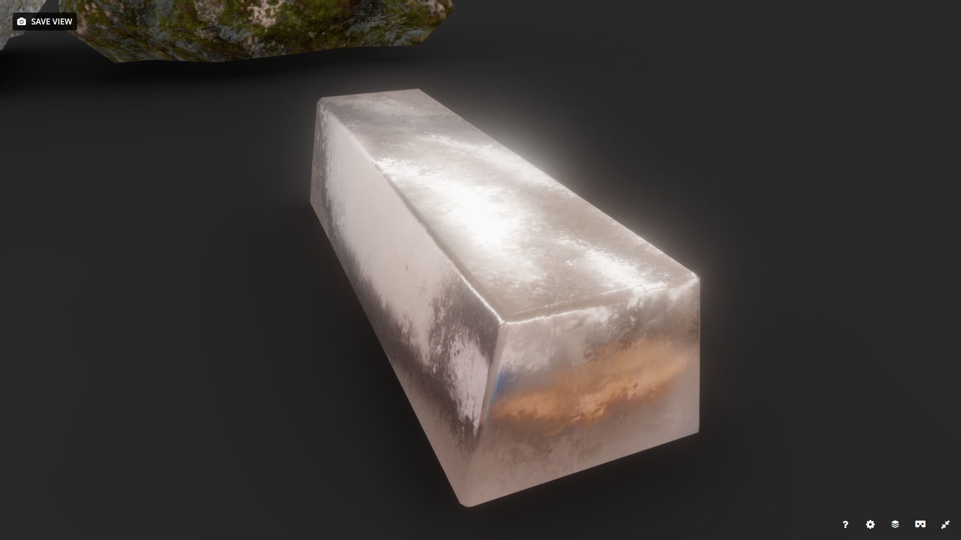 Ores and Ingots Low-poly 3D model_13