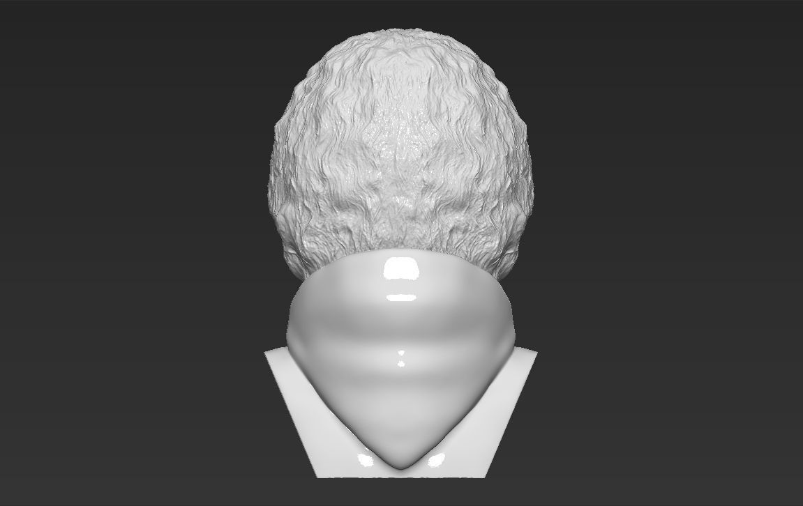 Frodo Baggins The Lord of the Rings bust 3D printing ready  3D print model_5