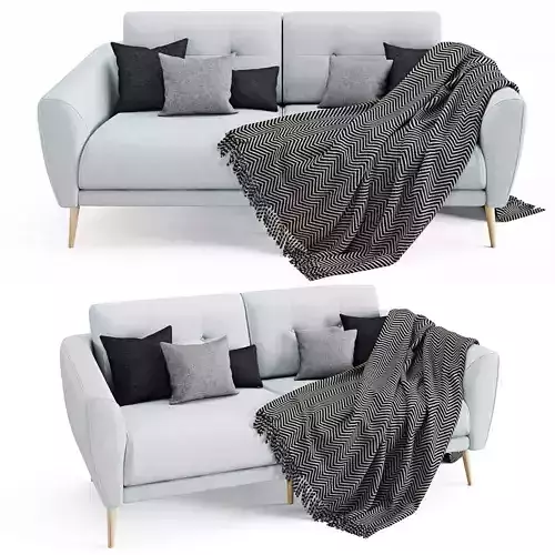 Sofa Zoe Double 3D model