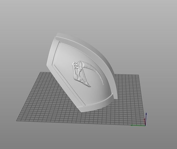 The Mandalorian Beskar Paulrons - Shoulder Armor - EZ 3D Print 3D print model