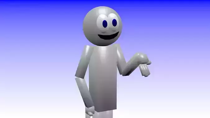 The Truth character pointing at camera