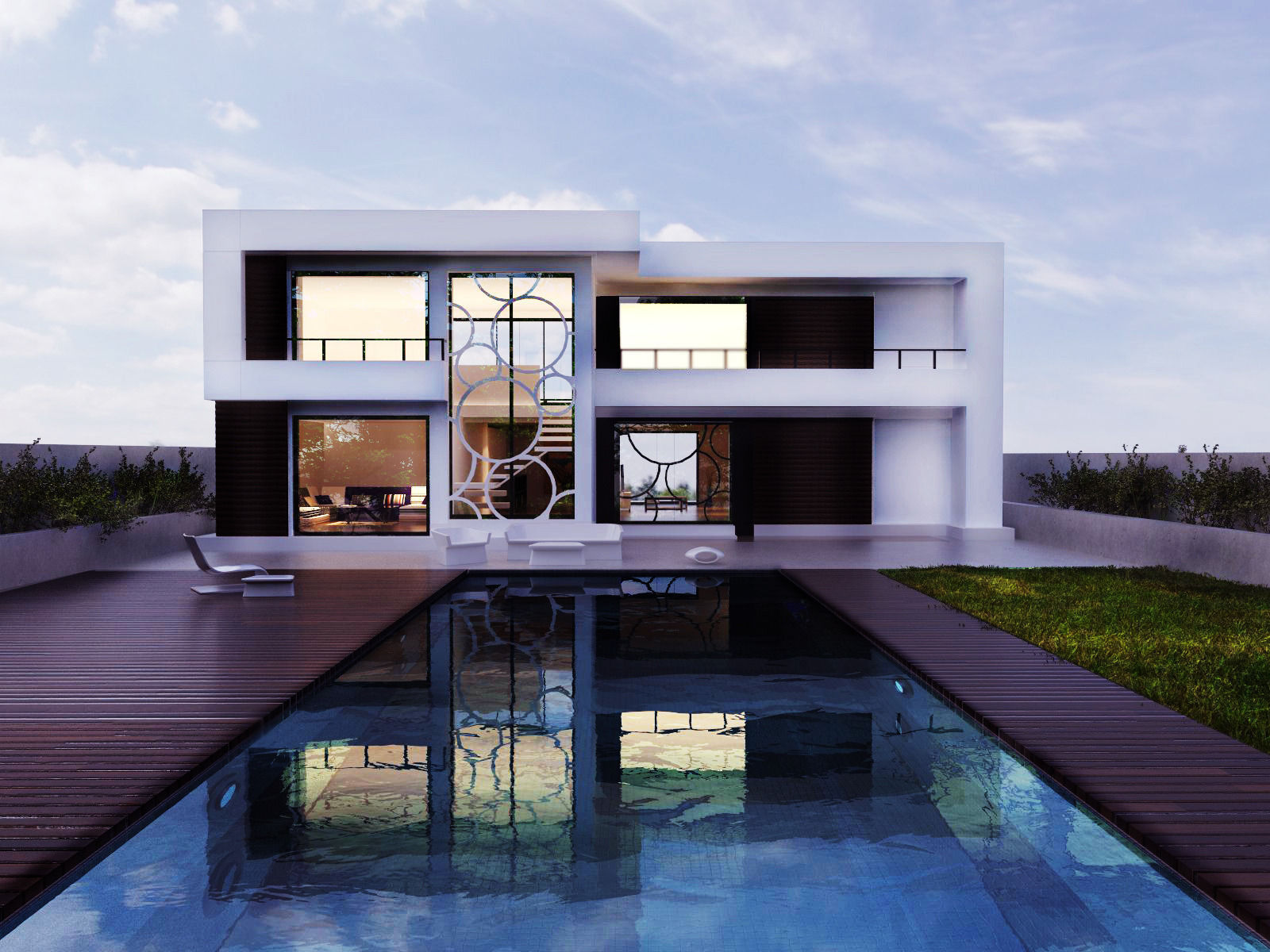 Modern House 3D model | CGTrader