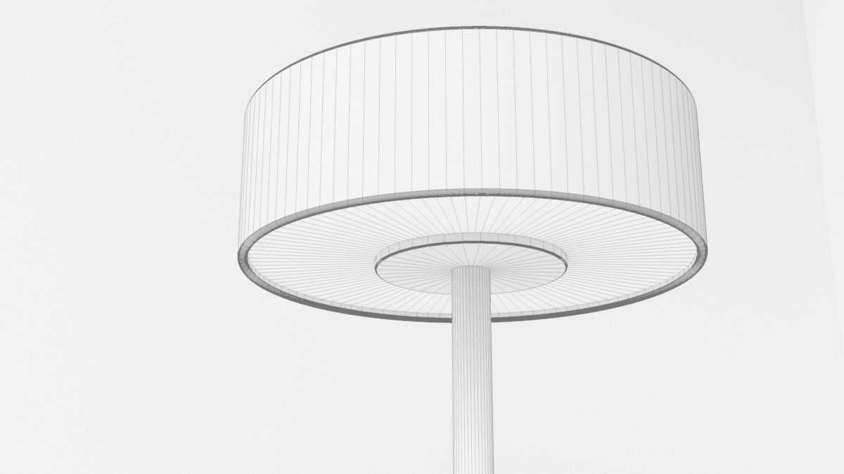 Stockholm Floor Lamp 3D model_2