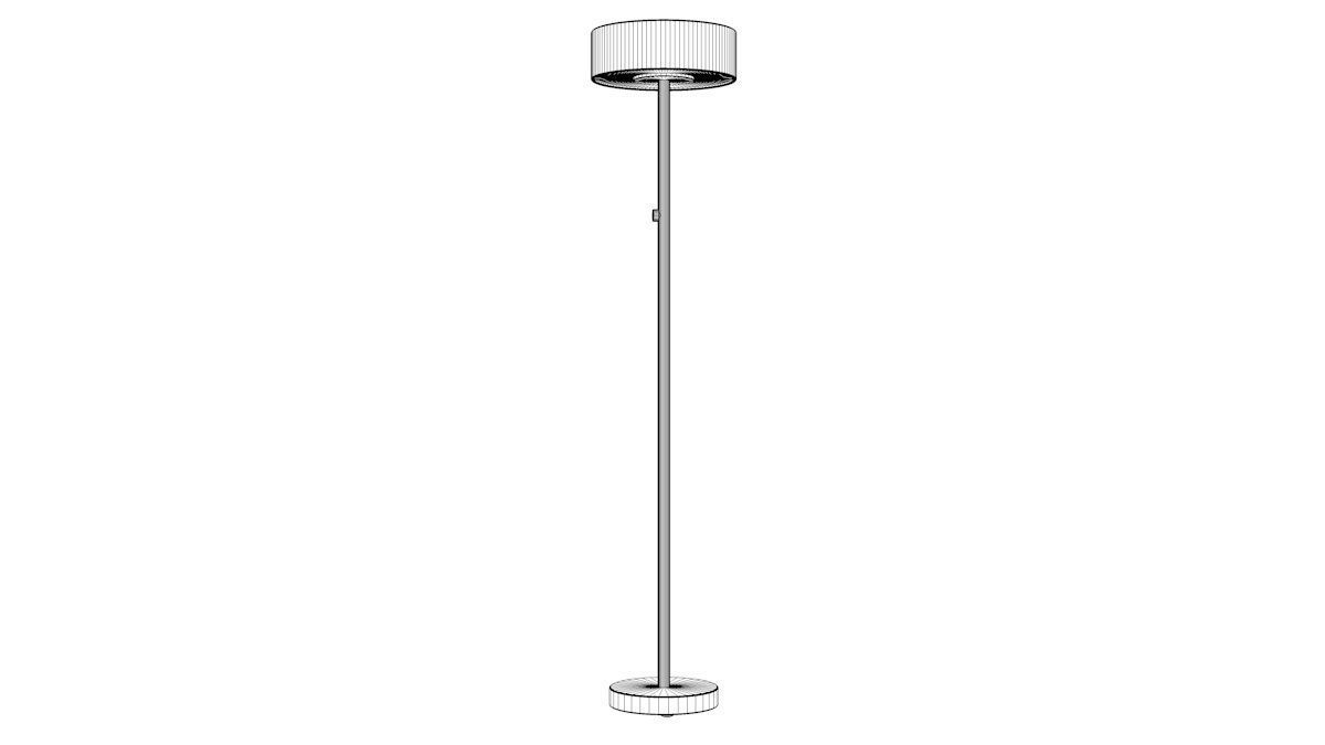 Stockholm Floor Lamp 3D model_1