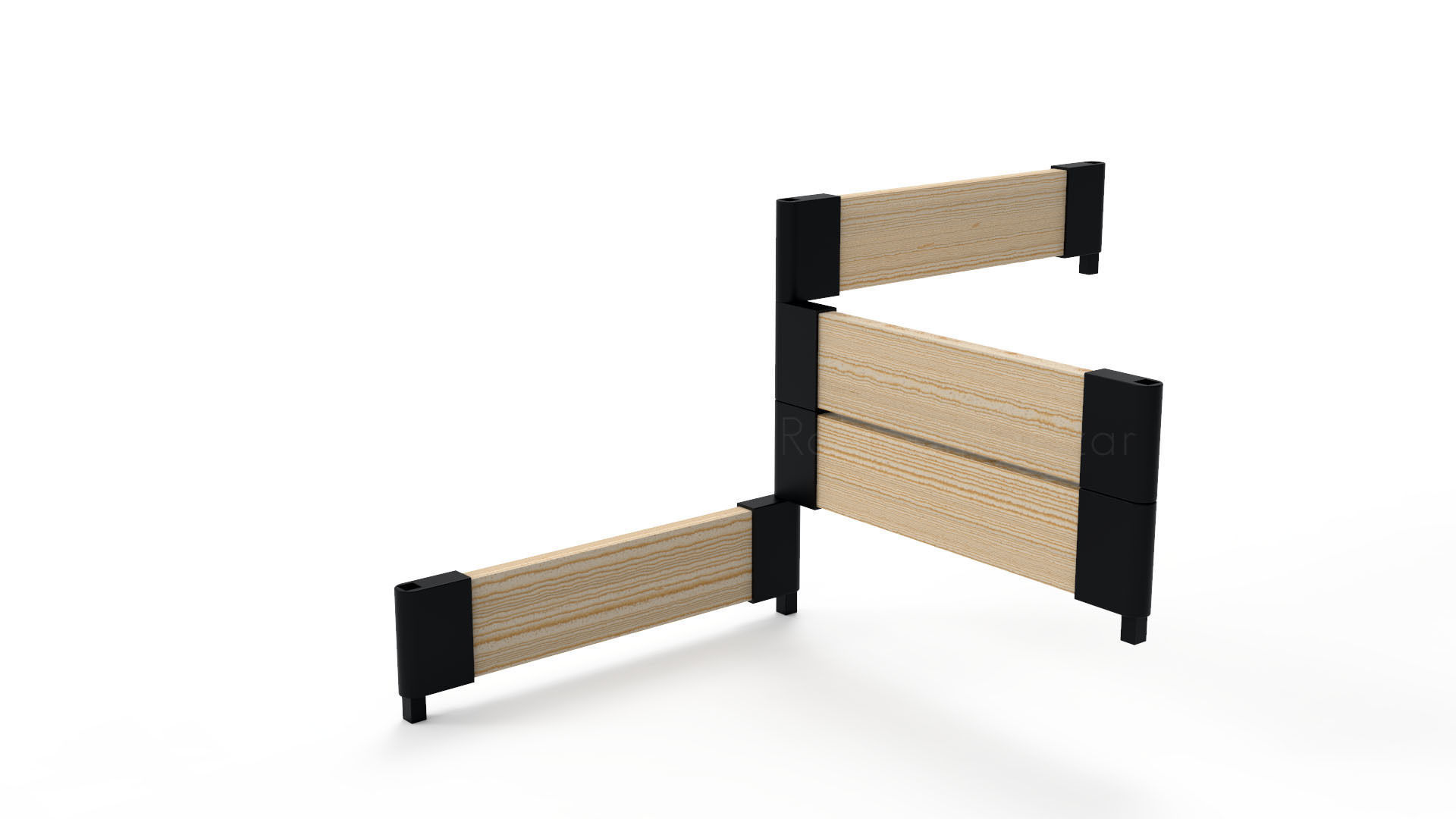 1 X 4 Furniture Joinery 3D print model_3