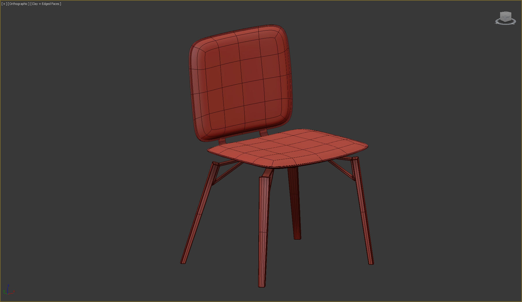 Chair Frag Iki PW and W 3D model_7