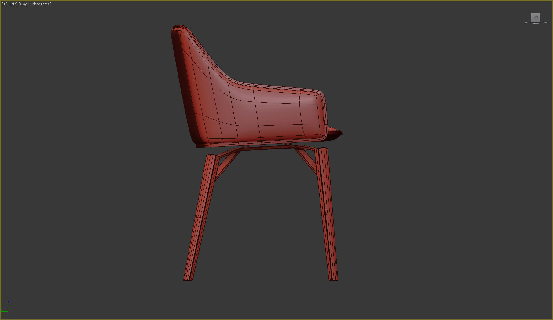 Chair Frag Iki PW and W 3D model_12