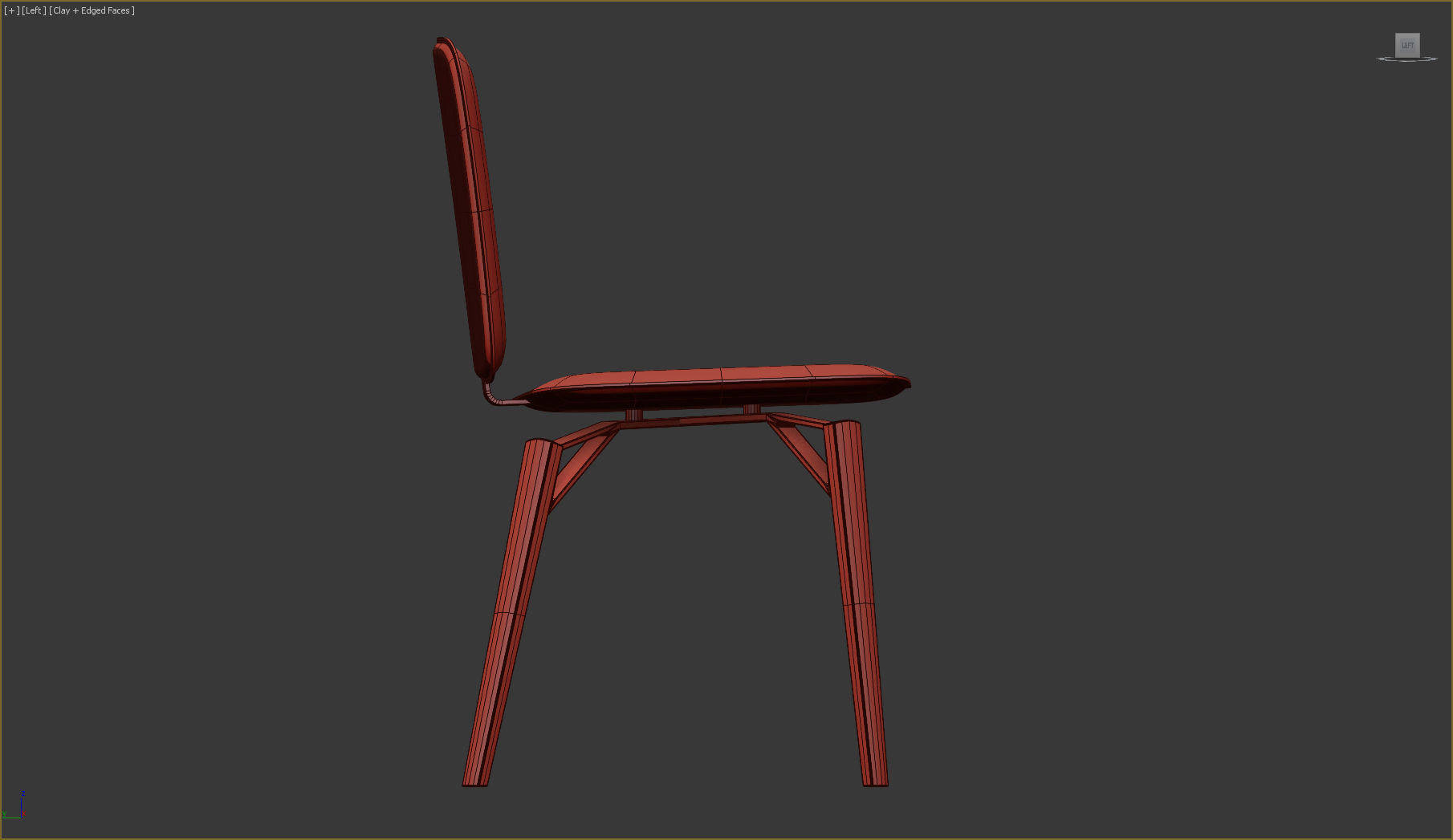 Chair Frag Iki PW and W 3D model_5
