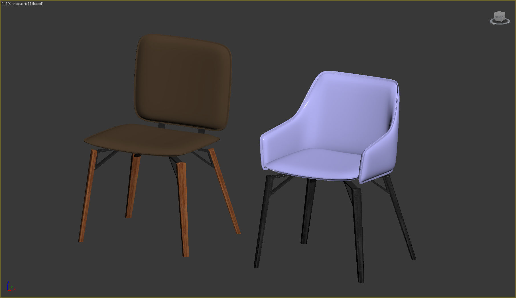 Chair Frag Iki PW and W 3D model_3