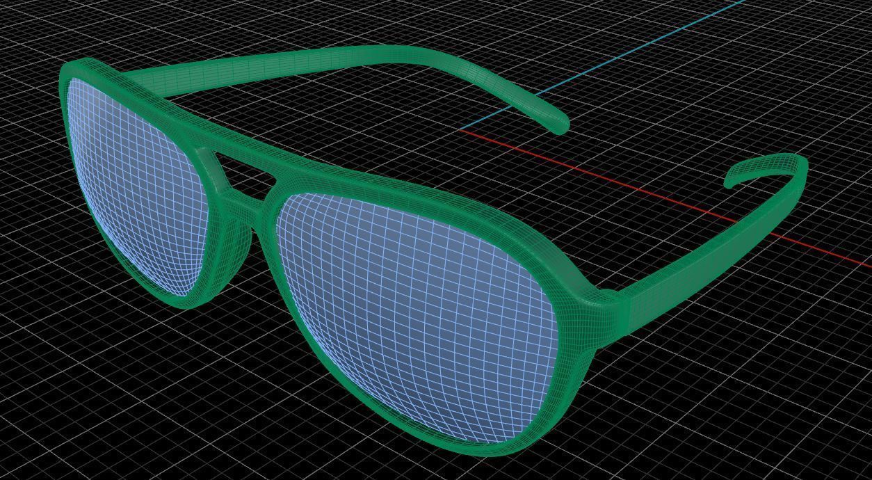Eyeglasses for Men and Women 3D print model_5