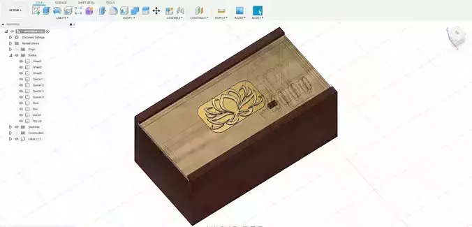 MYSTERY PUZZLE BOX 3D print model