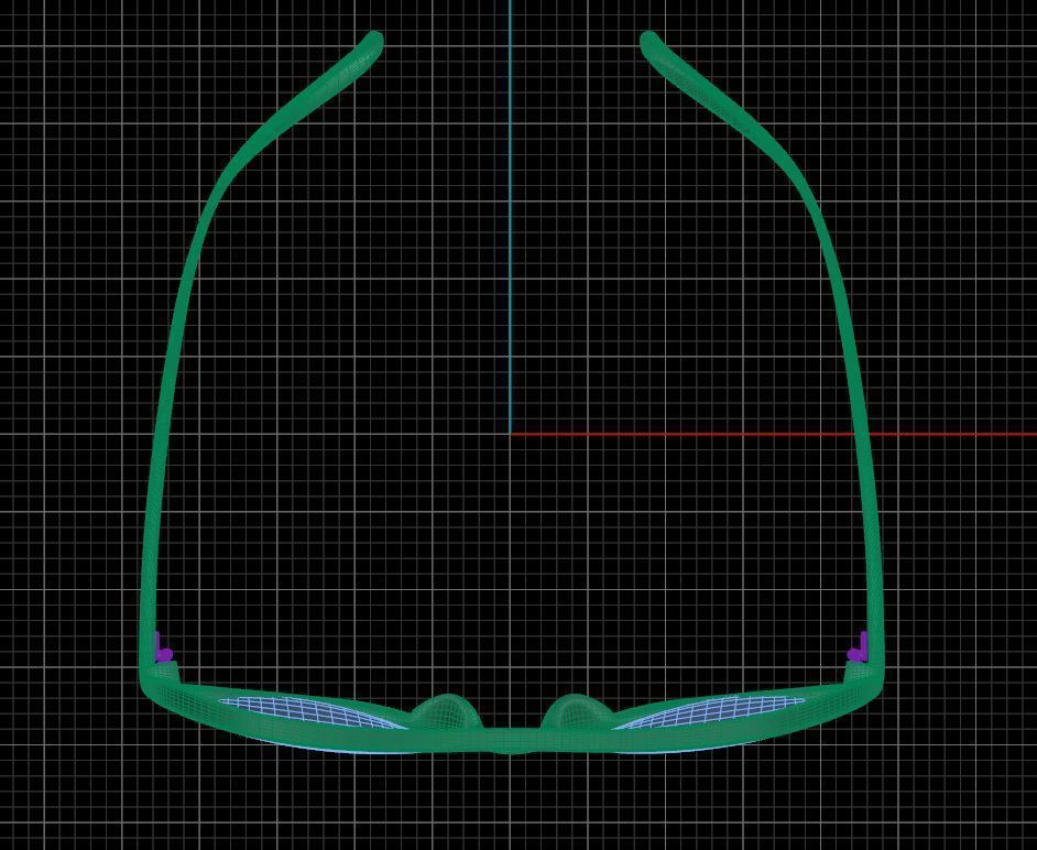 Eyeglasses for Men and Women 3D print model_5