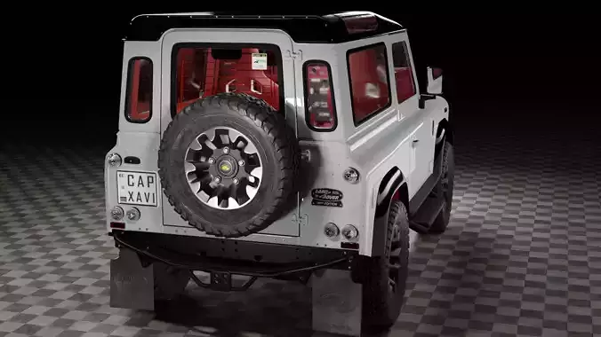 Defender Classic Works V8 3D model