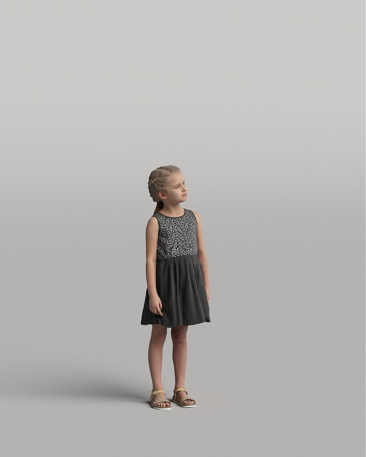 Humano 20-Collection 04 -  DIVERSE POSED PEOPLE - 20x 3D models  3D model_6