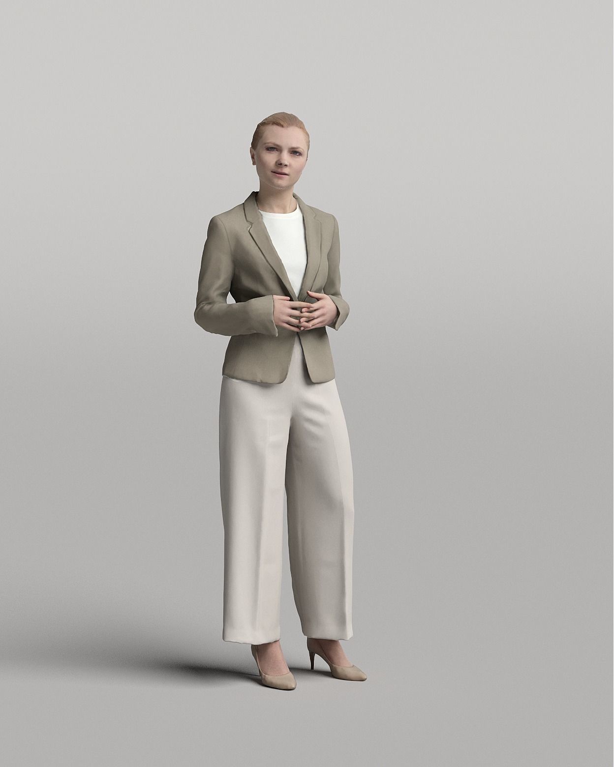 Humano 20-Collection 04 -  DIVERSE POSED PEOPLE - 20x 3D models  3D model_19