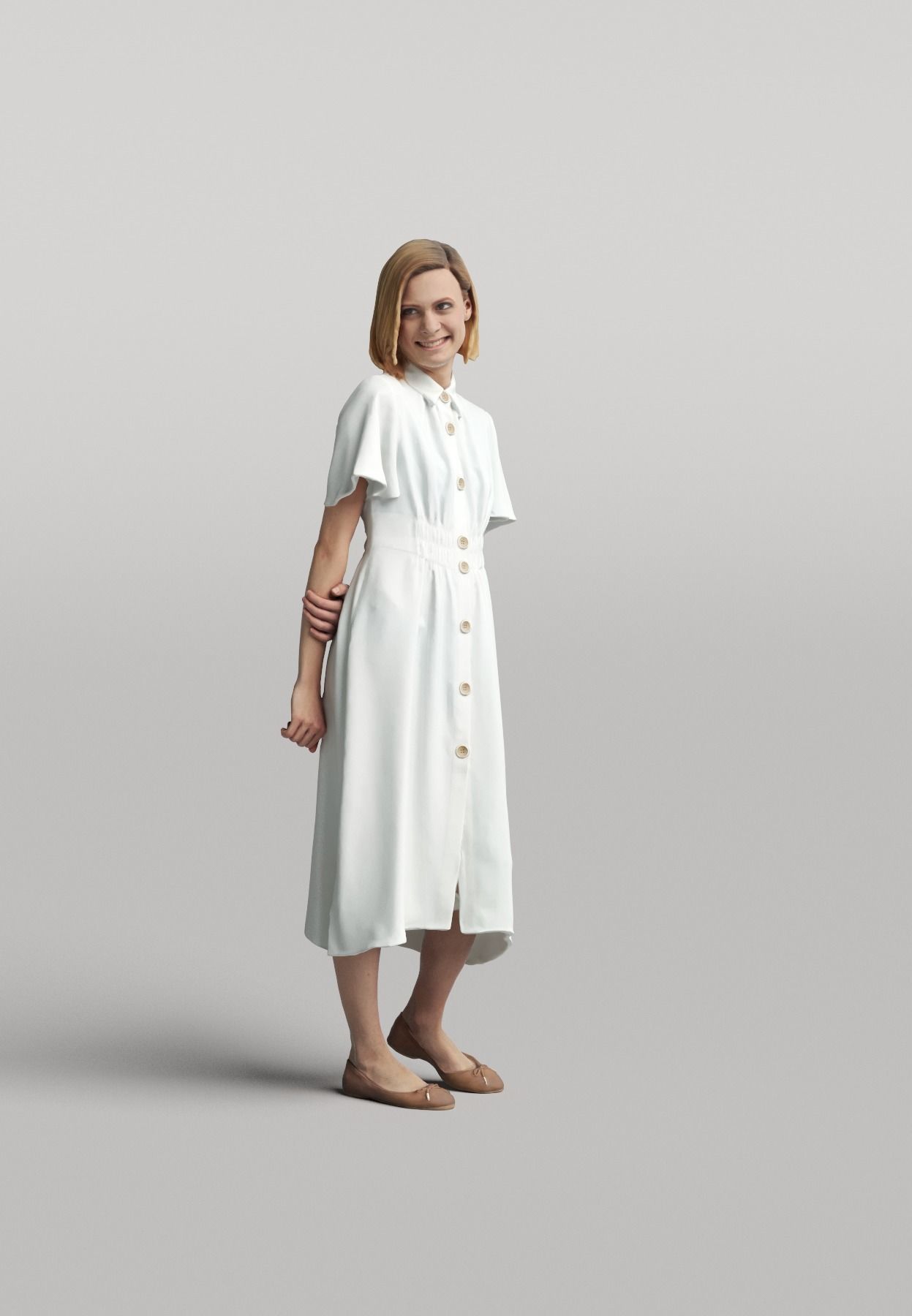 Humano 20-Collection 05 - CASUAL FAMILY PEOPLE - 20x 3D models  3D model_14