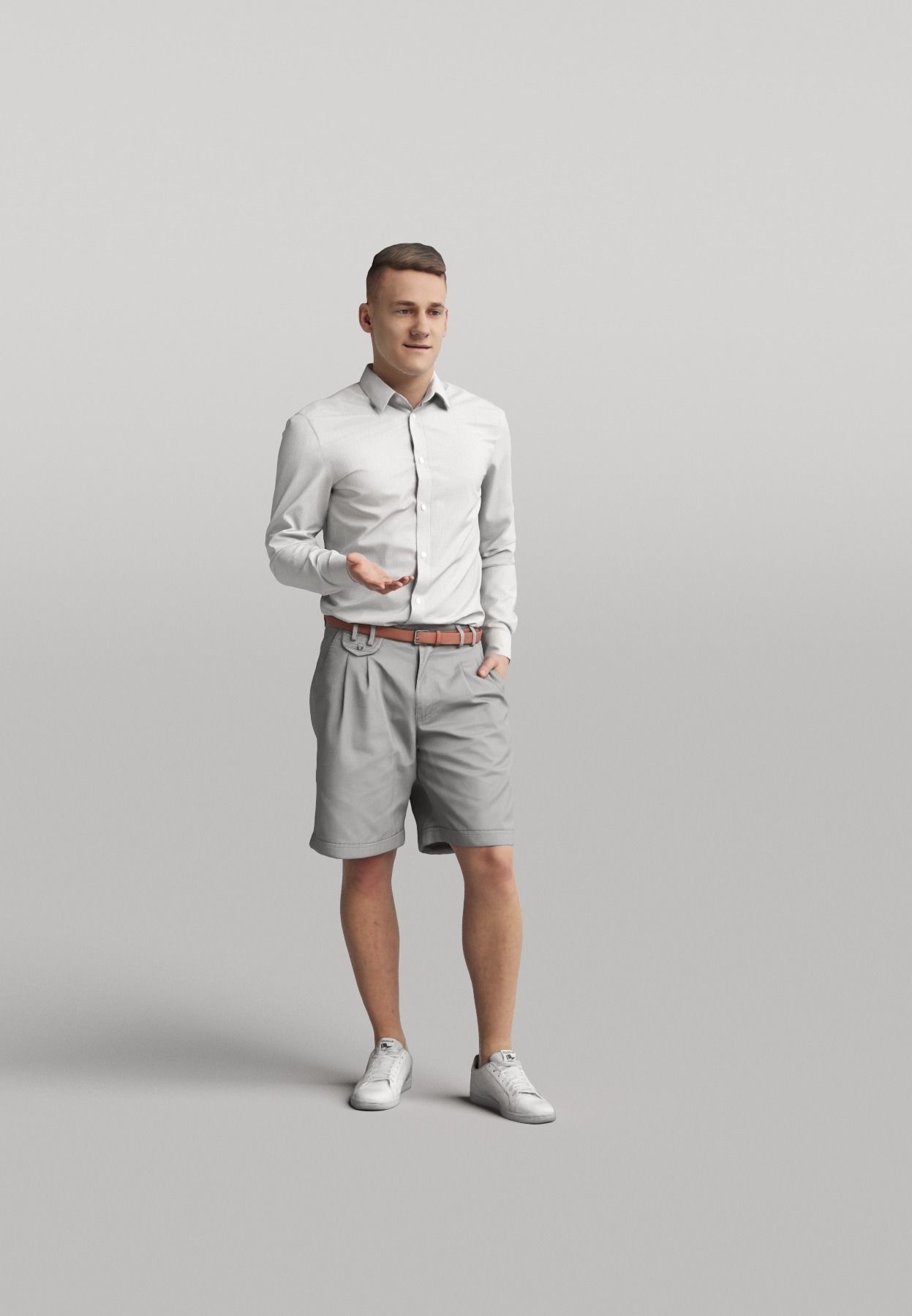 Humano 20-Collection 05 - CASUAL FAMILY PEOPLE - 20x 3D models  3D model_15