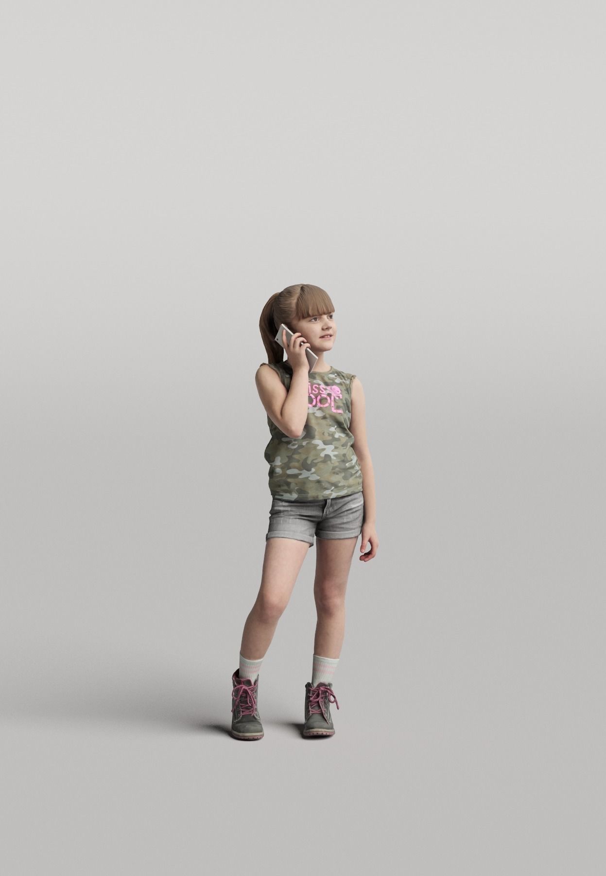 Humano 20-Collection 05 - CASUAL FAMILY PEOPLE - 20x 3D models  3D model_7