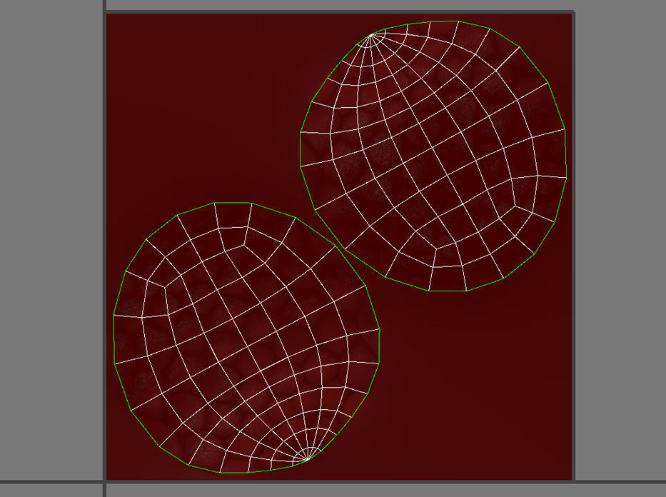 Raspberry Low-poly 3D model_11