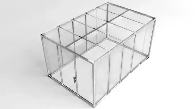 Flat-Roof Greenhouse