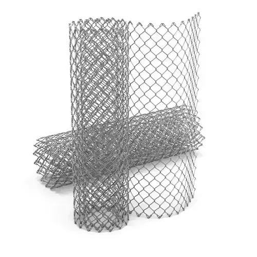 Adaptable Chain Link Fence 3D model