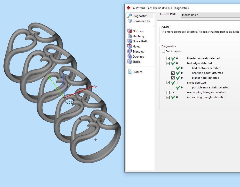 Heart ring Valentines Day 3D print model_3