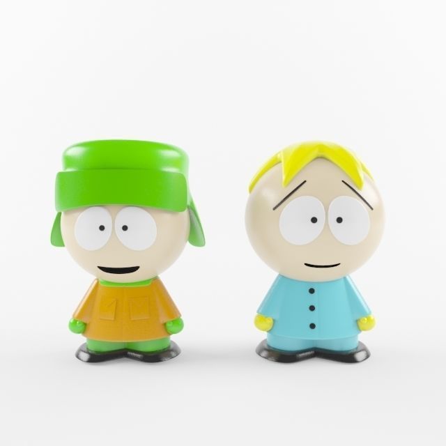 South Park Toy Set 3D model_1