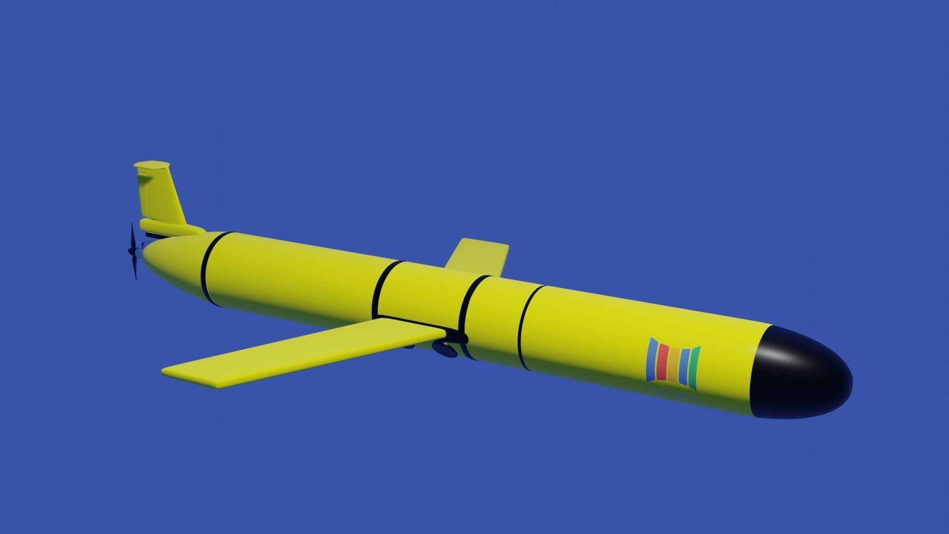 Subsea AUV  3D model_1