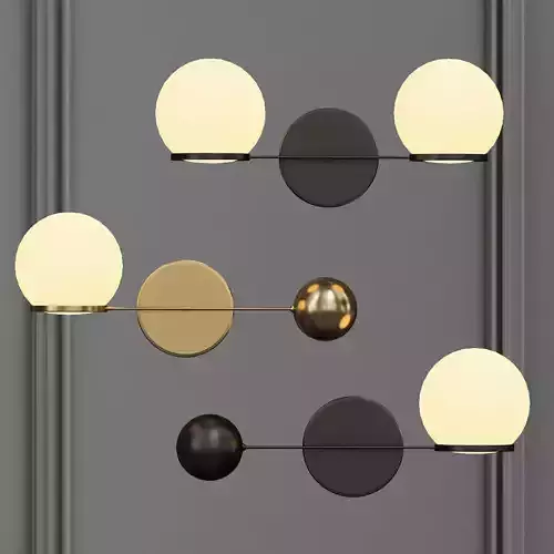 Contrapesso LED Single Sconce 3D model