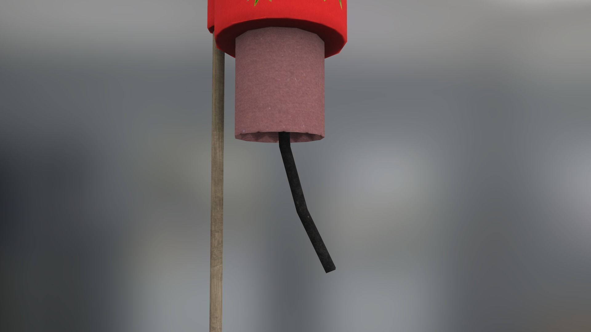 Fireworks Low-poly 3D model_12
