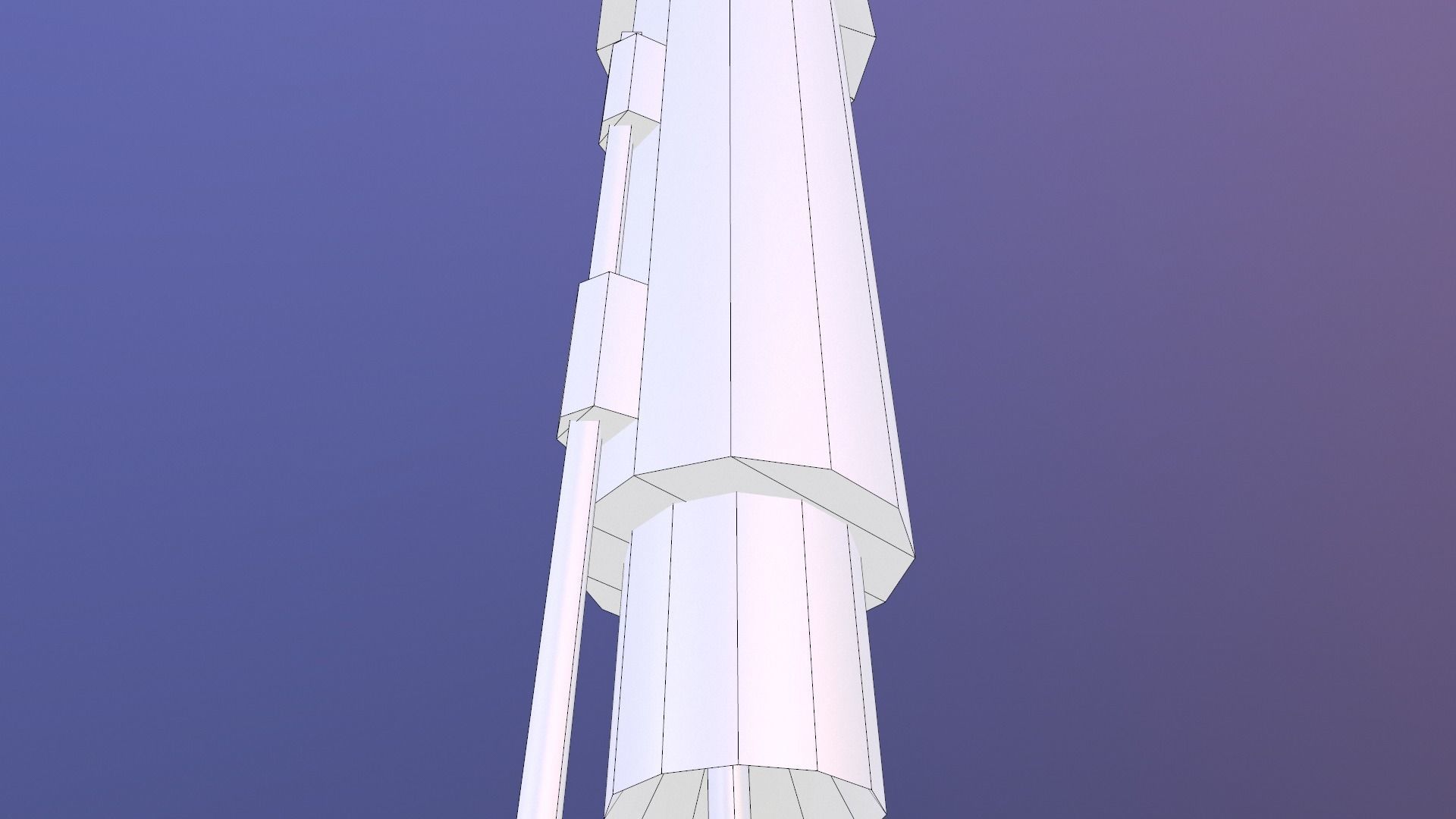 Fireworks Low-poly 3D model_26