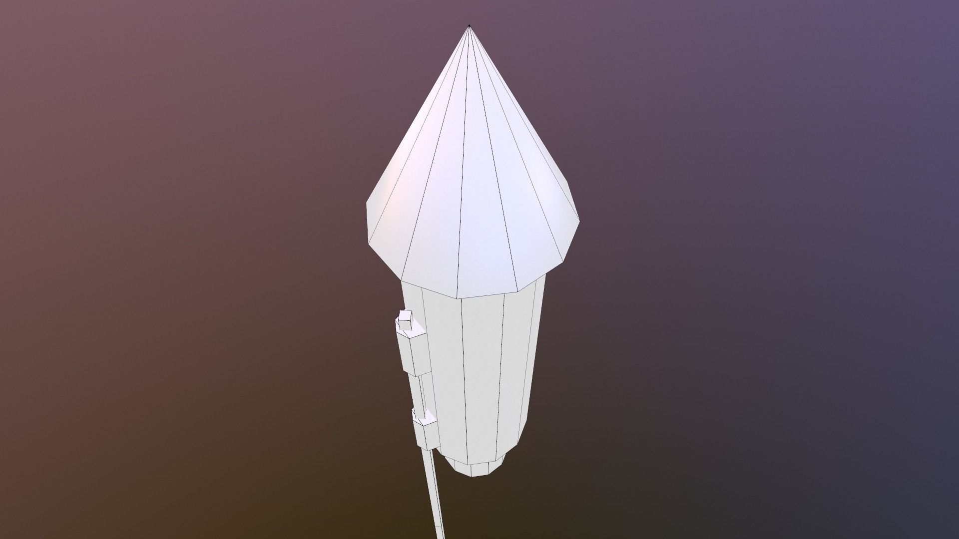 Fireworks Low-poly 3D model_27