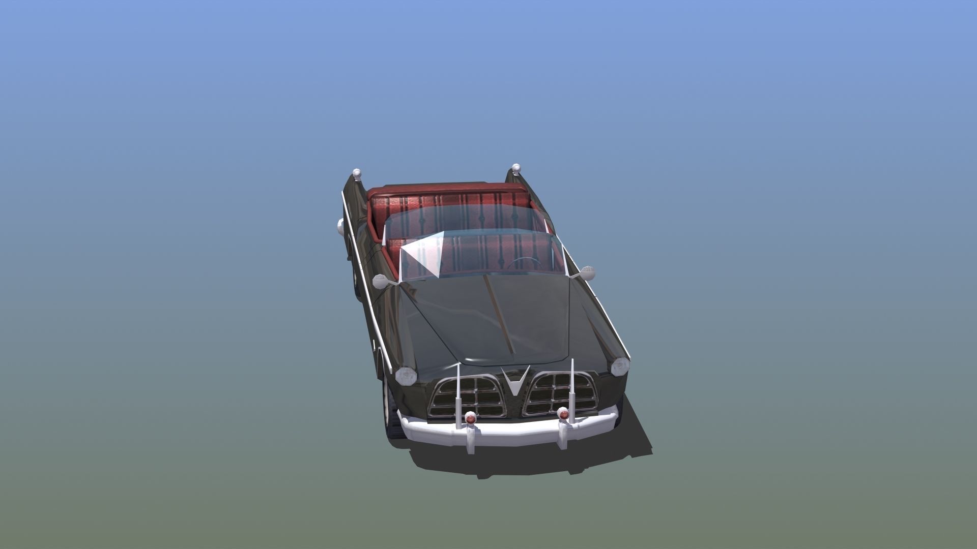 Open Topped Limo 3D model_7