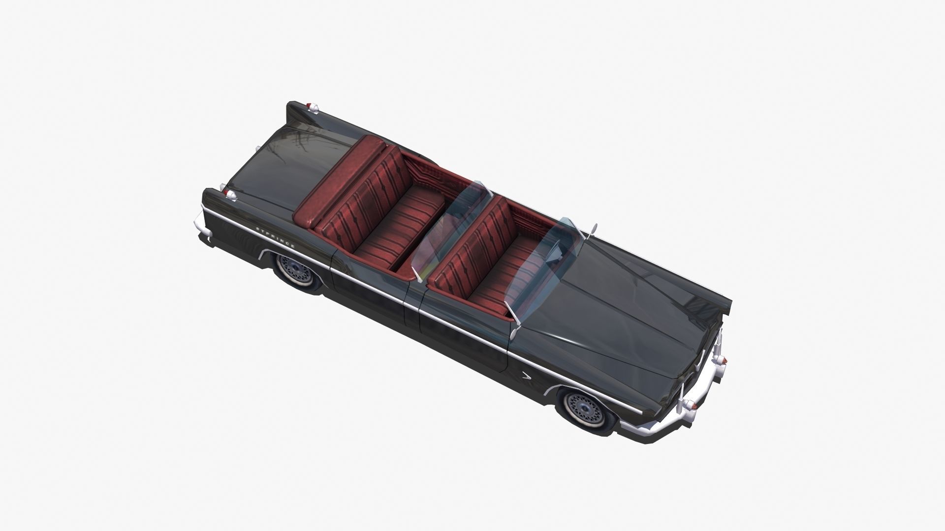 Open Topped Limo 3D model_15