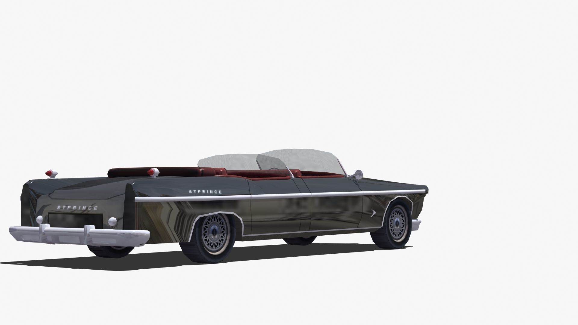 Open Topped Limo 3D model_21