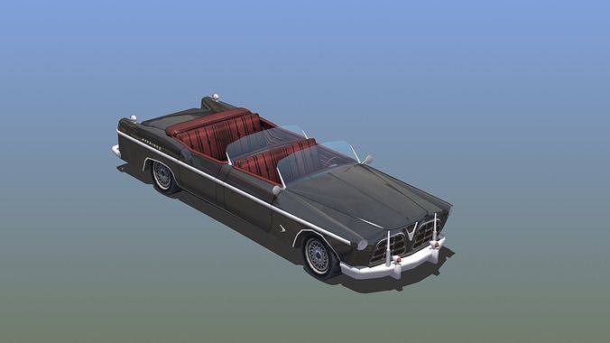 Open Topped Limo 3D model