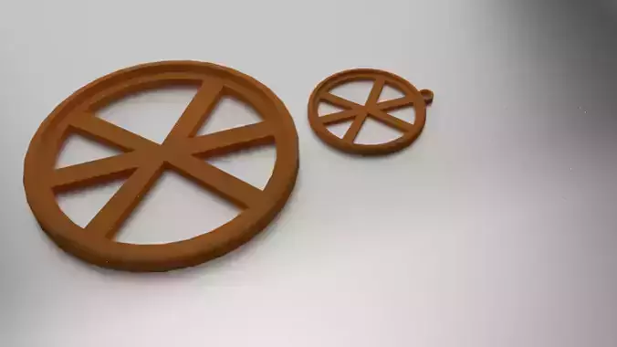 Glass Coaster Orthodox and pendant