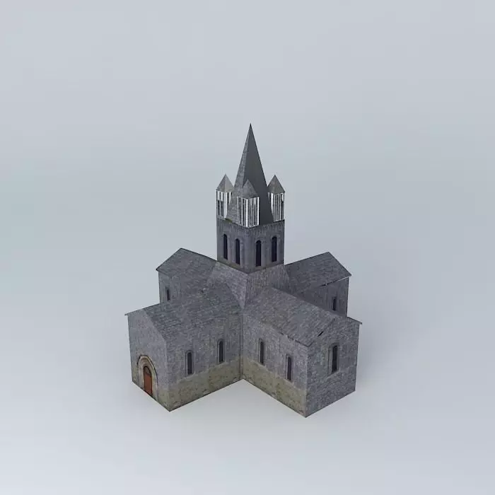 Church Villetourix Free 3D model