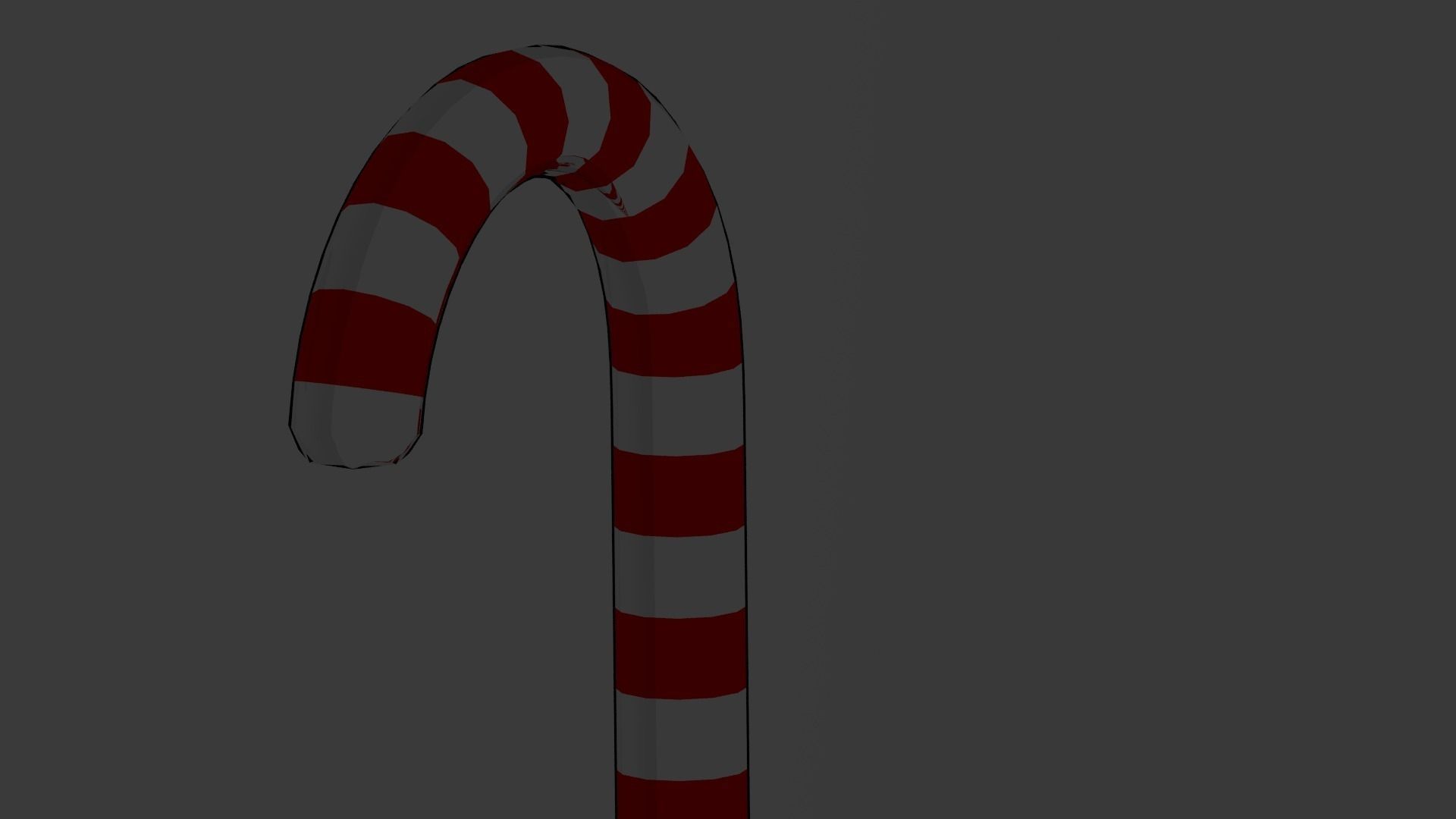 Candy Cane Free 3D print model_1