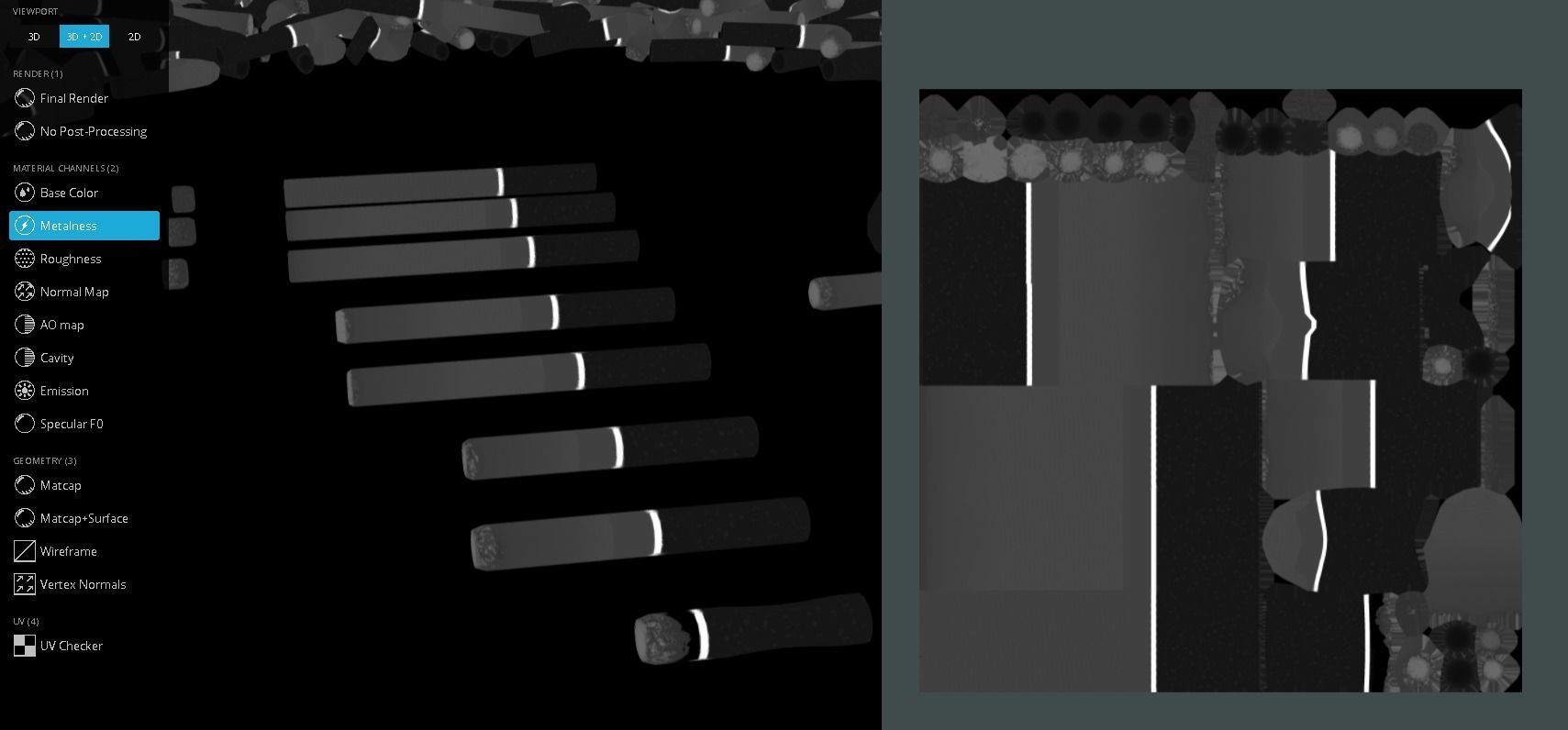 Low-Poly Cigarette Package Low-poly 3D model_11