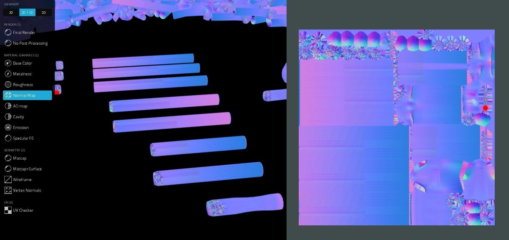 Low-Poly Cigarette Package Low-poly 3D model_12