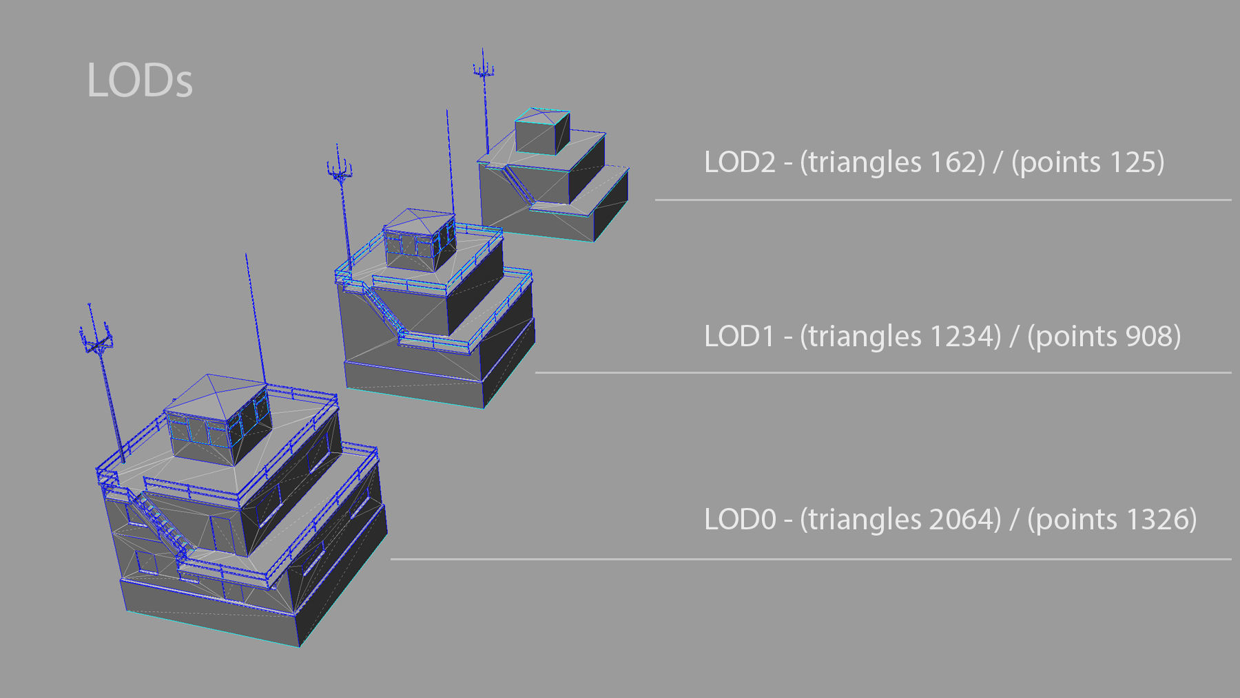 Airport ControlRoom 01 with Damage Low-poly 3D model_23